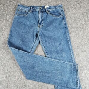 Katin Jacobs 71 Jeans Men 36x30 Blue Slim Straight Leg Denim Surf Casual Classic